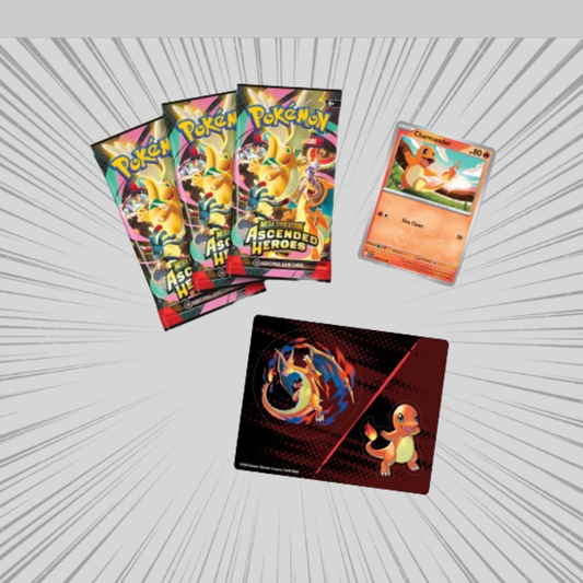 Pokemon TCG: Mega Evolution Ascended Heroes - Tech Sticker Collection - Charmander