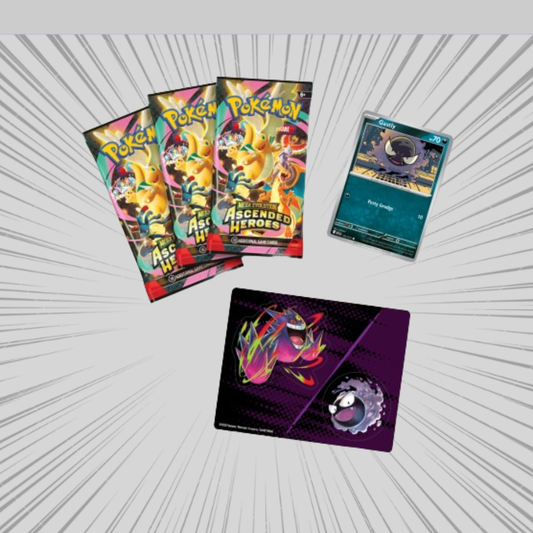Pokemon TCG: Mega Evolution Ascended Heroes – Tech Sticker Collection: Gastly