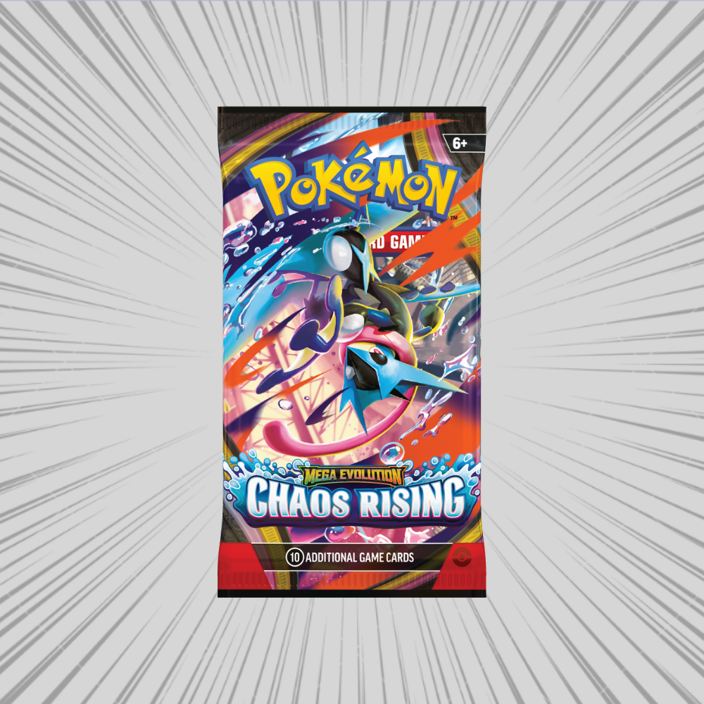 Pokemon TCG: Chaos Rising - Oryginalny Booster (1 Saszetka - 10 Kart)