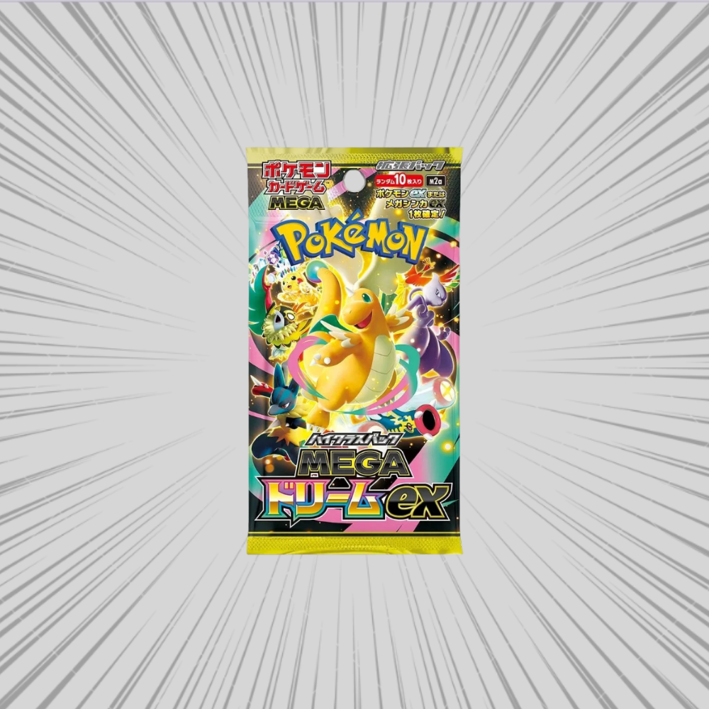Pokemon Mega Dream EX Japoński Booster Dragonite