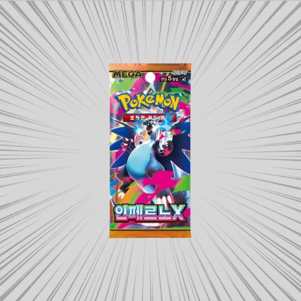 Pokemon Inferno X Booster Box Mega Charizard X