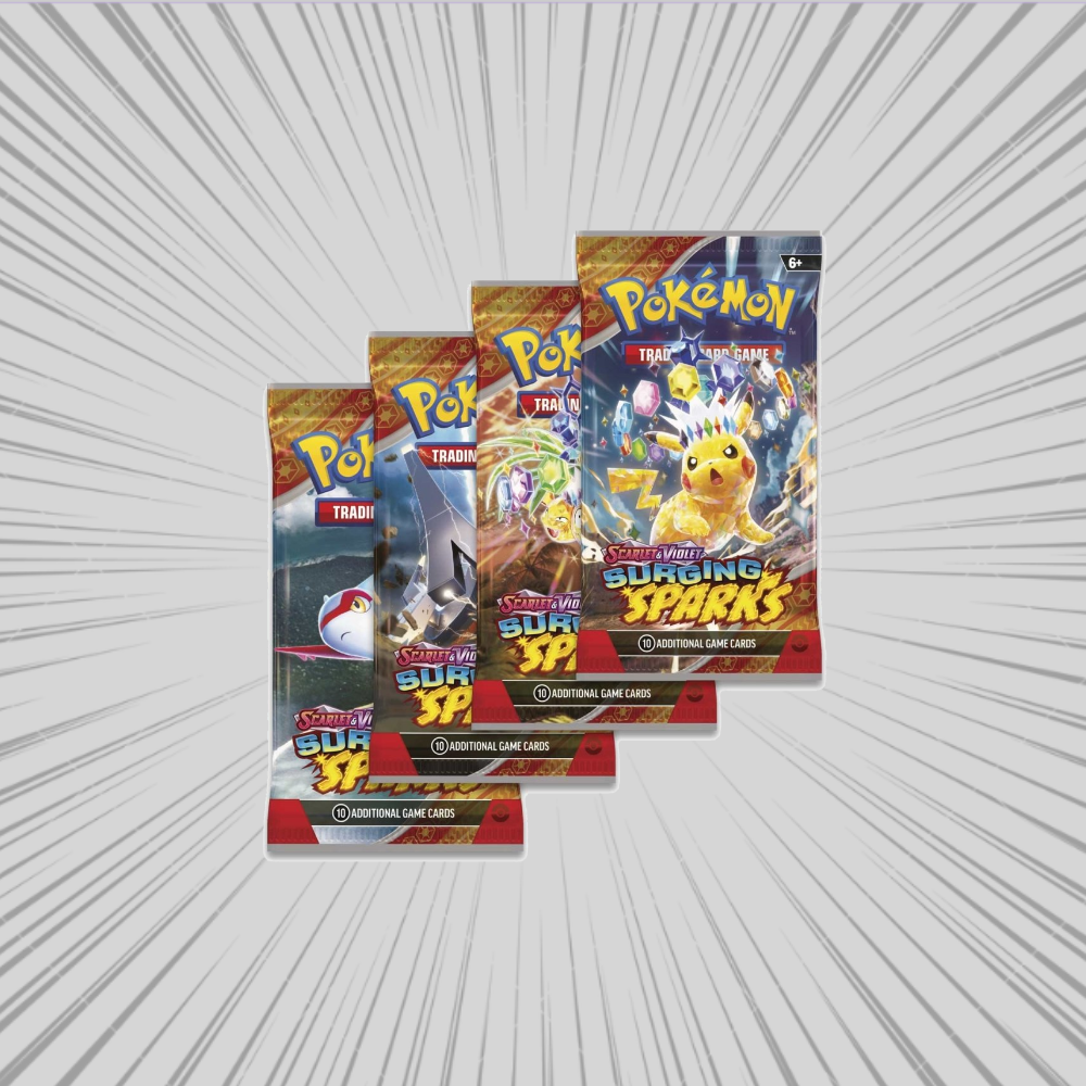 Karty Pokemon Booster Saszetki Paczki Surging Sparks Pikachu Latias