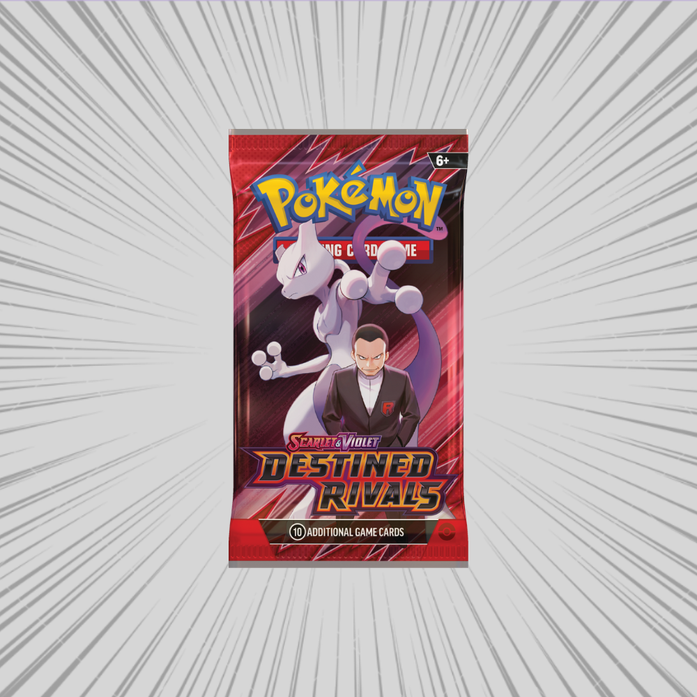 Pokemon TCG: Destined Rivals - Oryginalny Booster (1 Saszetka - 10 Kart)