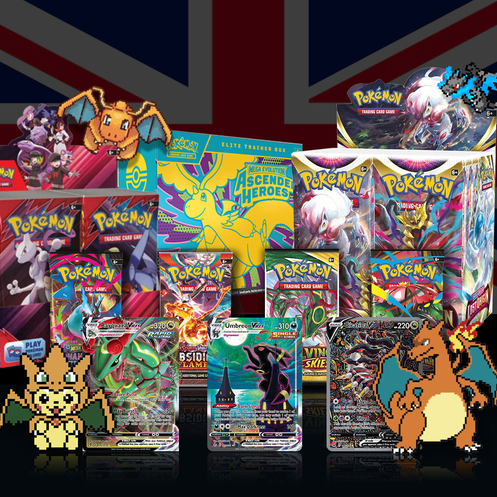 Angielskie Karty Pokemon