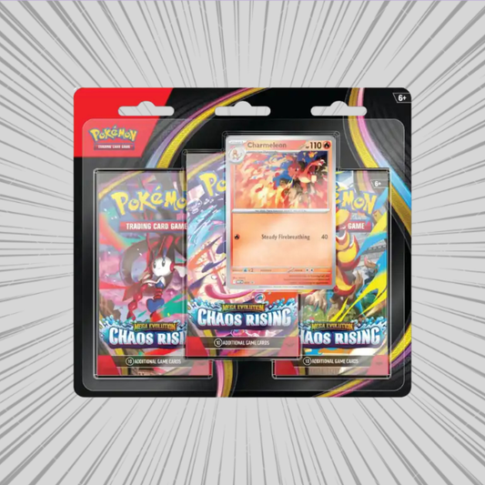 Pokemon TCG: Chaos Rising - Oryginalny 3-Pack Blister (3 Saszetki + Karta Promo)