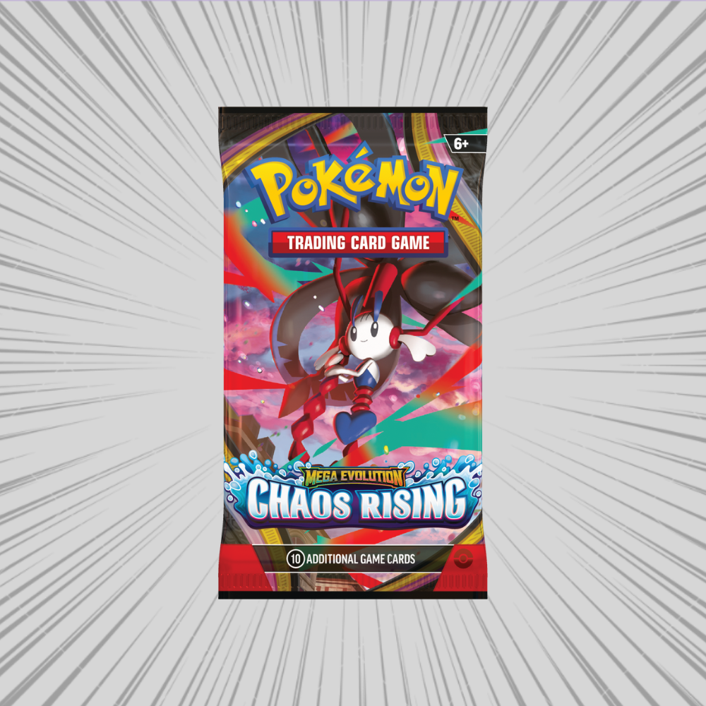 Pokemon TCG: Chaos Rising - Oryginalny Booster (1 Saszetka - 10 Kart)