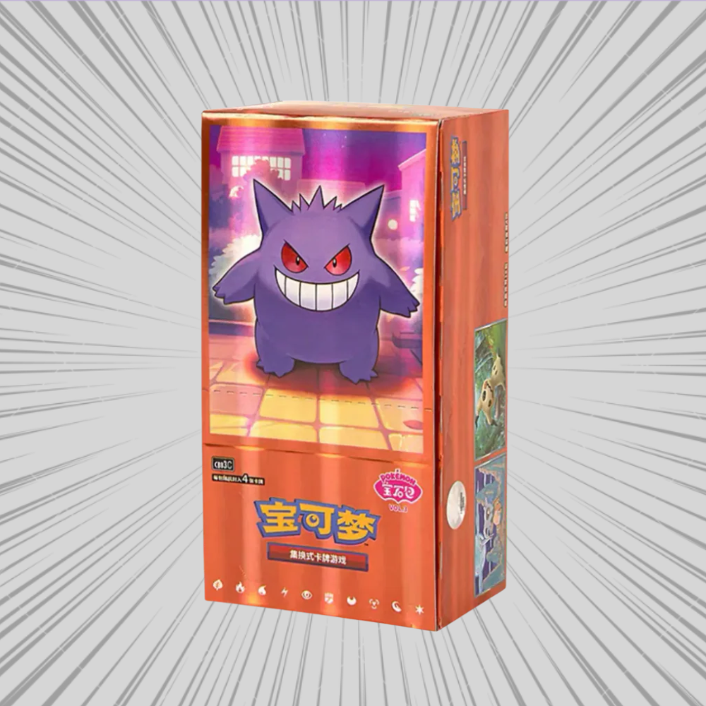 Pokemon TCG: Gem Pack Vol. 3 - Oryginalny Booster Box S-Chinese (18 Saszetek)