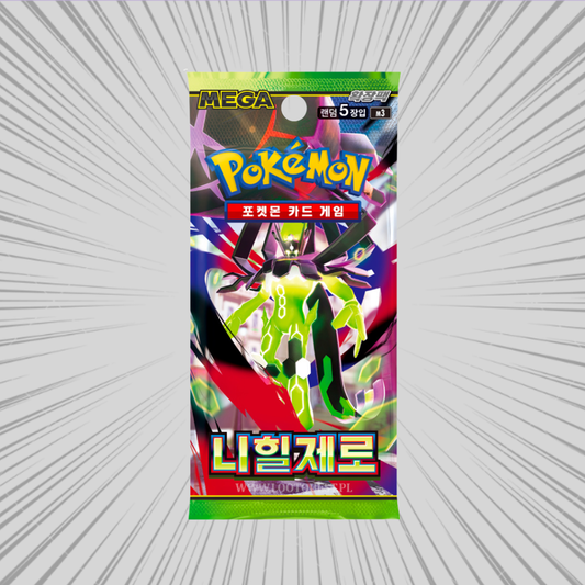 Pokemon TCG: Nihil Zero - Oryginalny Koreański Booster (1 Saszetka - 5 Kart)
