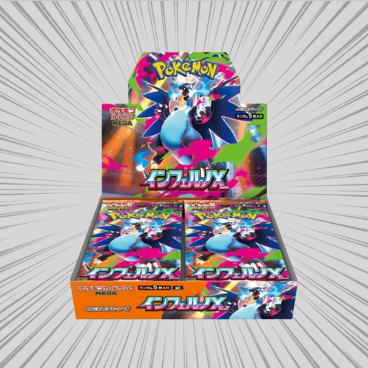 Pokemon Inferno X Japoński Booster Box Mega Charizard X