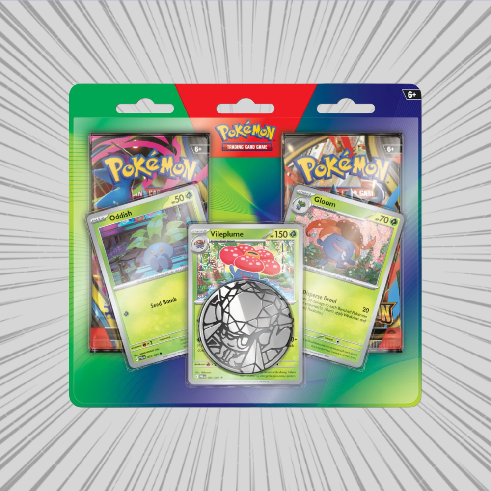 Pokemon TCG: Enhanced 2-Pack Blister - Oddish, Gloom & Vileplume (2 Saszetki)