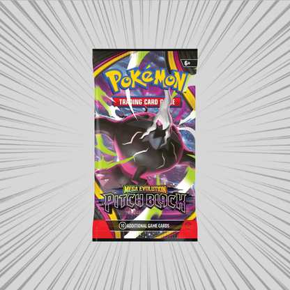 Pokemon TCG: Pitch Black - Oryginalny Booster (1 Saszetka - 10 Kart)
