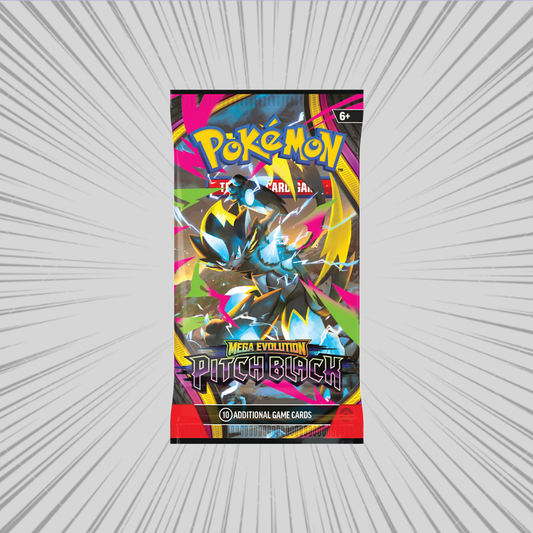Pokemon TCG: Pitch Black - Oryginalny Booster (1 Saszetka - 10 Kart)