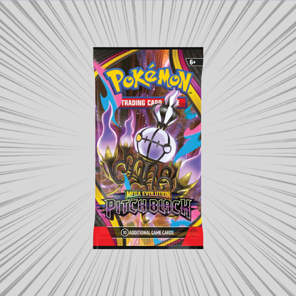 Pokemon TCG: Pitch Black - Oryginalny Booster (1 Saszetka - 10 Kart)
