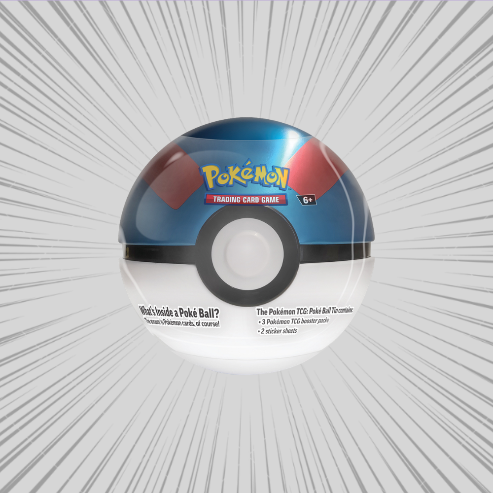 Pokemon TCG: Poke Ball Tin 2025 MIX - Oryginalna Puszka Kolekcjonerska