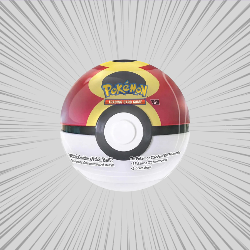 Pokemon TCG: Poke Ball Tin 2025 MIX - Oryginalna Puszka Kolekcjonerska